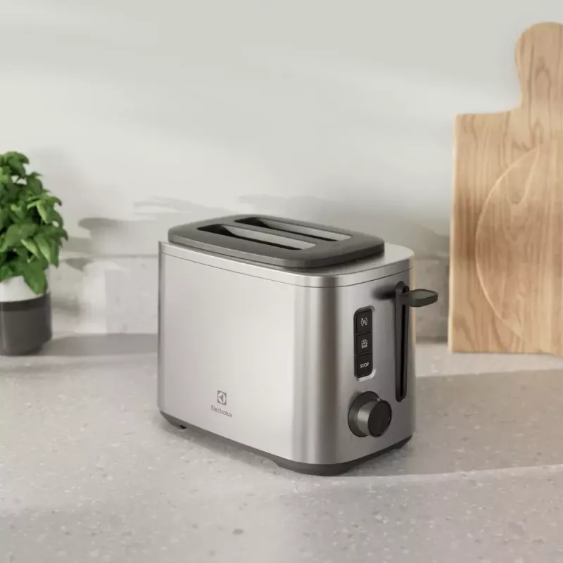 Electrolux Create 5 E5T1-4ST tostapane, 2 fette, 800 W, acciaio inox