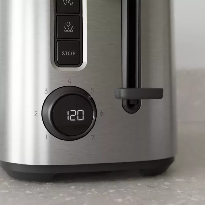 Electrolux Create 5 E5T1-4ST tostapane, 2 fette, 800 W, acciaio inox