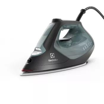 Ferro da stiro a vapore Electrolux E7SI2-6OG suola RESILIUM 2600 W nero, verde scuro