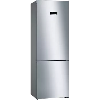 Frigorifero combinato Bosch Serie 4 KGN49XLEA a libera installazione 438 L acciaio inox