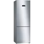 Frigorifero combinato Bosch Serie 4 KGN49XLEA a libera installazione 438 L acciaio inox
