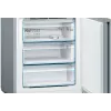 Frigorifero combinato Bosch Serie 4 KGN49XLEA a libera installazione 438 L acciaio inox