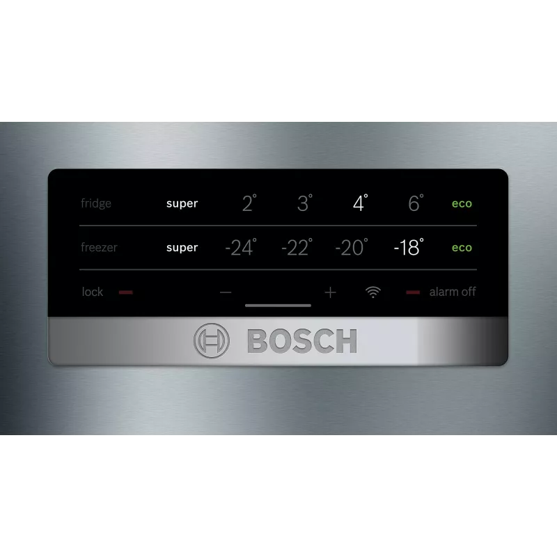 Frigorifero combinato Bosch Serie 4 KGN49XLEA a libera installazione 438 L acciaio inox