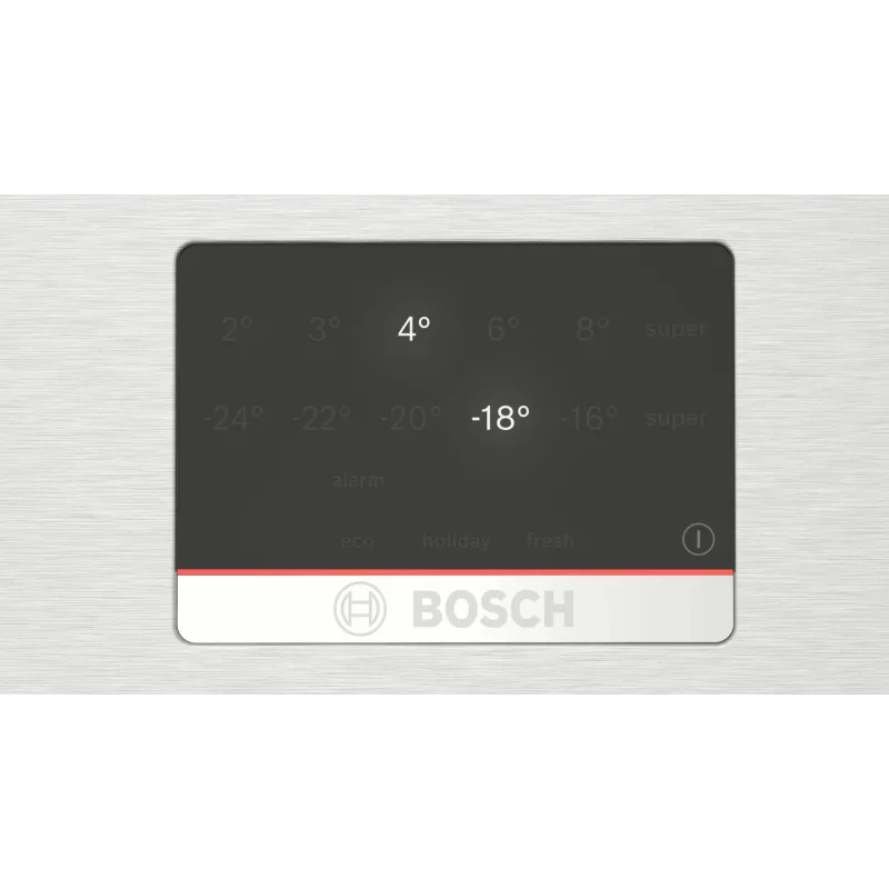 Frigorifero combinato Bosch Serie 6 KGN39AIBT a libera installazione 363 L acciaio inox
