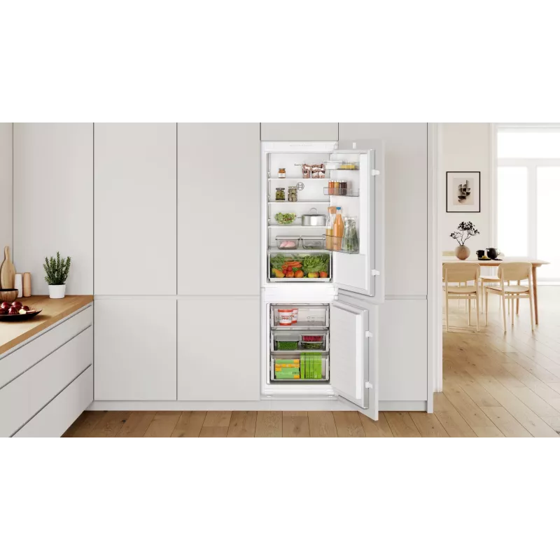 Frigorifero combinato Bosch Serie 2 KIN86NSE0 da incasso 260 L
