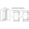 Frigorifero combinato Bosch Serie 2 KIN86NSE0 da incasso 260 L