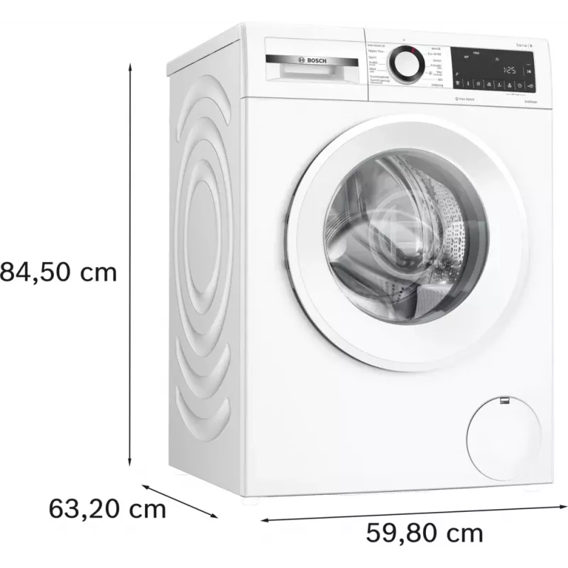 Lavatrice Bosch Serie 6 WGG242Z2SN a carica frontale 9 kg 1200 giri/min bianco