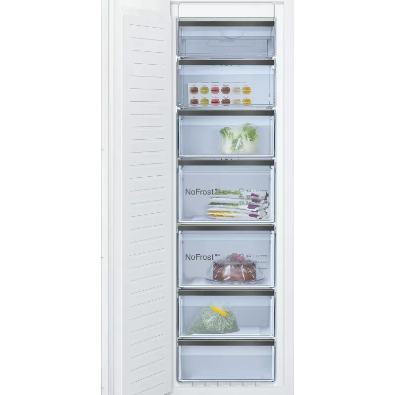 Congelatore Bosch Serie 8 GIN81HNE0 congelatore verticale da incasso 212 L bianco