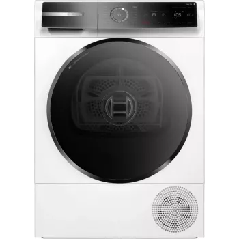 Asciugatrice a pompa di calore Bosch Serie 8 WQB246DASN a libera installazione a carica frontale 9 kg bianco