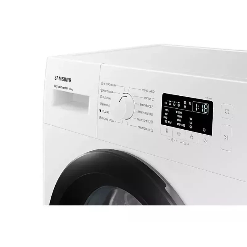 Lavatrice Samsung WW60A3120BE/LE a carica frontale 6 kg 1200 giri/min bianco