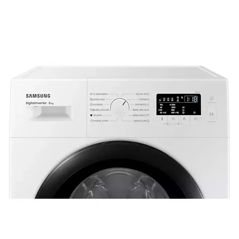 Lavatrice Samsung WW60A3120BE/LE a carica frontale 6 kg 1200 giri/min bianco
