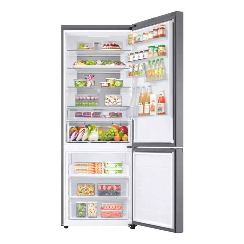 Frigorifero combinato Samsung RB53DG703ES9EO a libera installazione 538 L platino, acciaio inox