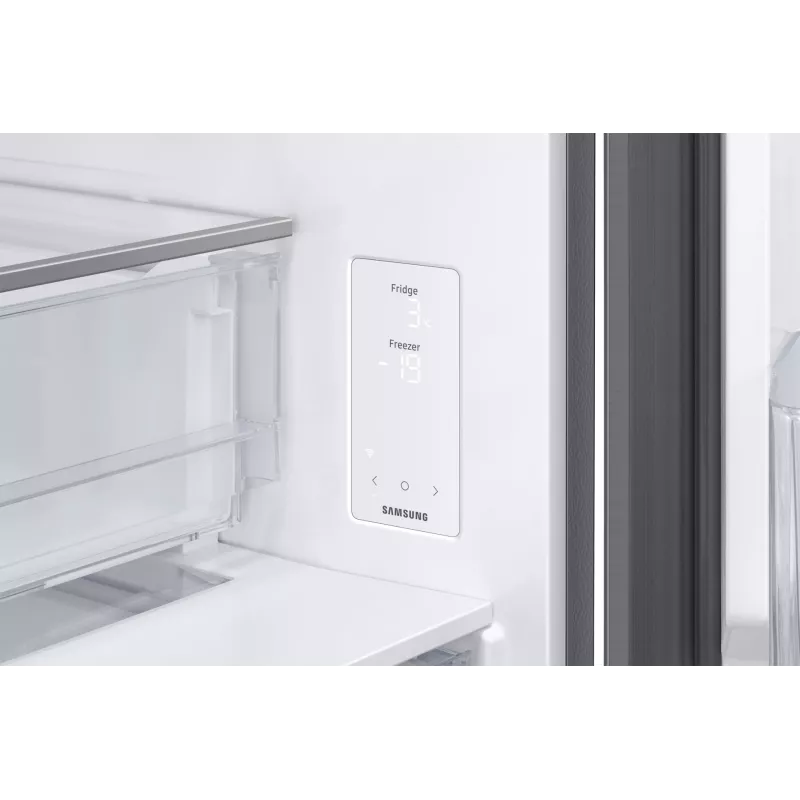 Frigorifero combinato Samsung RB53DG703ES9EO a libera installazione 538 L platino, acciaio inox