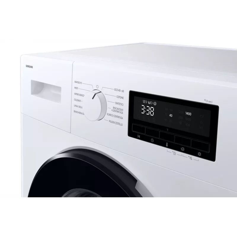 Samsung WW80FG3M05AWLF Lavatrice a carica frontale 8 kg 1400 giri/min bianco