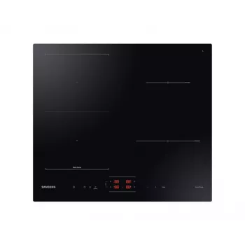 Samsung NZ8500BM Piano cottura a induzione da incasso con zone, nero, 4 zone di cottura, comandi touch, comandi frontali, 590×520×48 mm