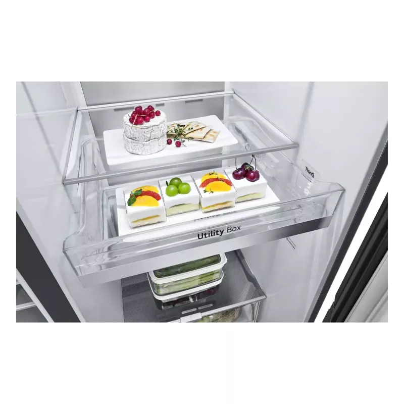 Frigorifero americano LG InstaView™ ThinQ™ GSXV90MCAE 635 L