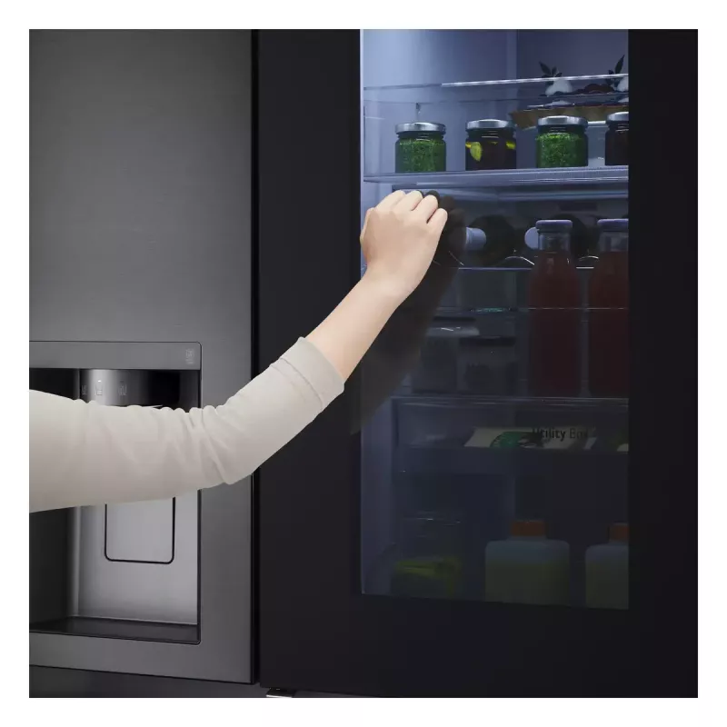 Frigorifero americano LG InstaView™ ThinQ™ GSXV90MCAE 635 L