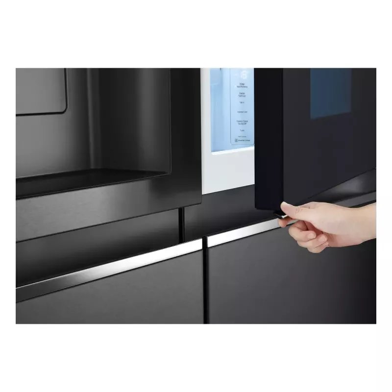 LG InstaView ™ ThinQ™ GSXV91MCAE Frigorifero combinato americano 635 L