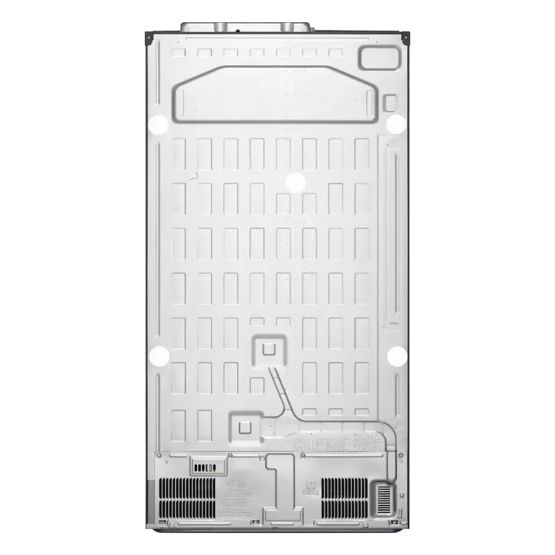 LG GSBC40EPPE Frigorifero side-by-side a libera installazione 664 L E nero