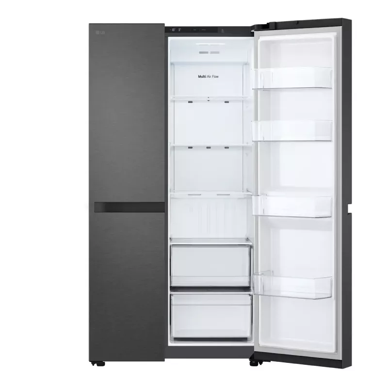 LG GSBC40EPPE Frigorifero side-by-side a libera installazione 664 L E nero