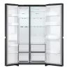 LG GSBC40EPPE Frigorifero side-by-side a libera installazione 664 L E nero
