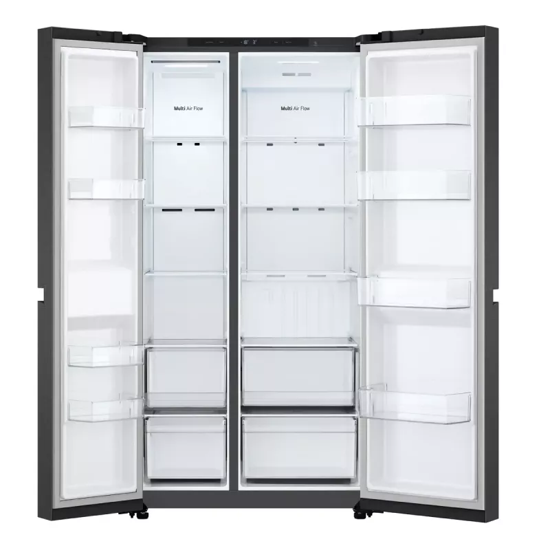 LG GSBC40EPPE Frigorifero side-by-side a libera installazione 664 L E nero
