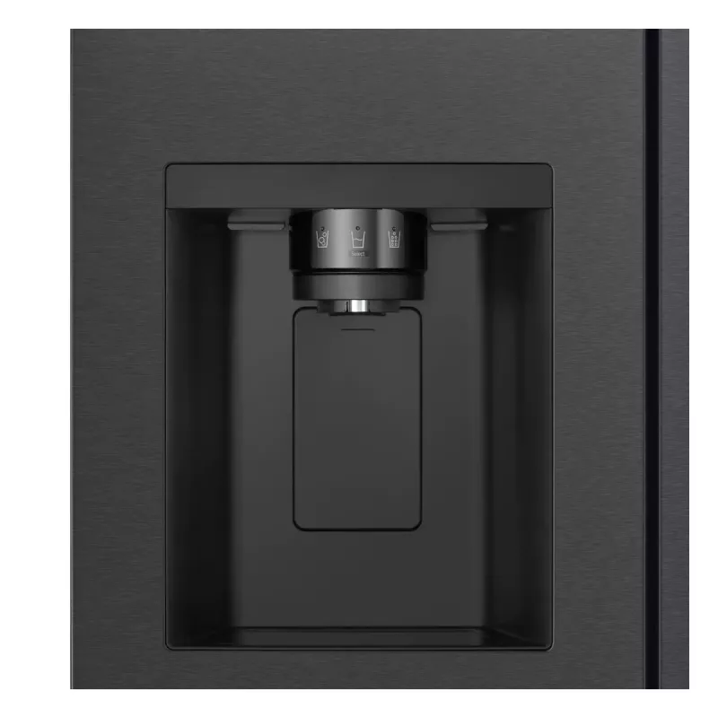 LG GSLC41EPPE Frigorifero side-by-side a libera installazione 641 L nero