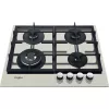 Whirlpool AKTL 629/S Argento Cucina a gas da incasso 4 zona/e