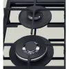 Whirlpool AKTL 629/S Argento Cucina a gas da incasso 4 zona/e