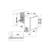 Whirlpool MaxiSpace W8I HT58 T completamente integrato 14 coperti