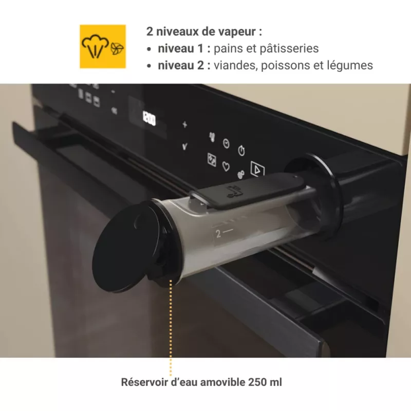 Whirlpool AKZ9S 8270 FB 73 L nero