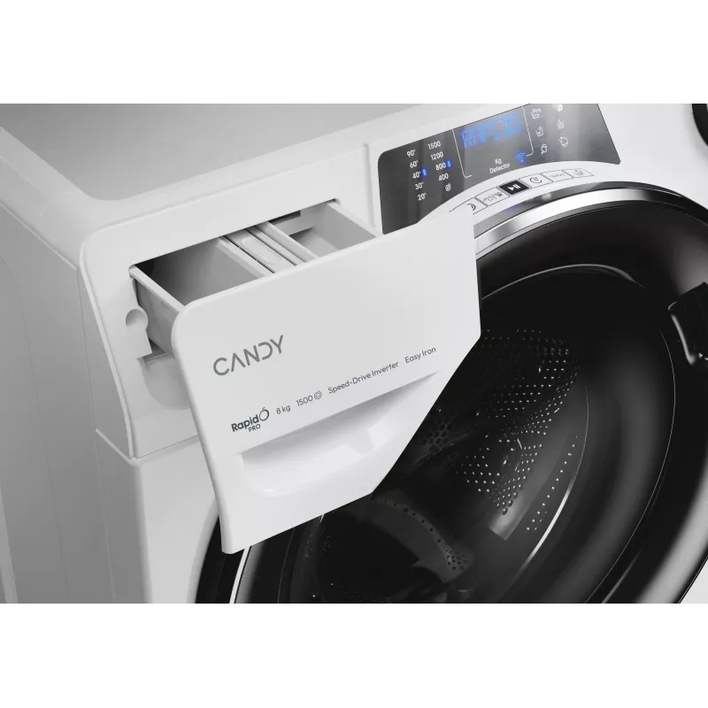 Candy RapidÓ PRO RP 586BWMBC/1-S Lavatrice a carica frontale 8 kg 1500 giri/min bianco
