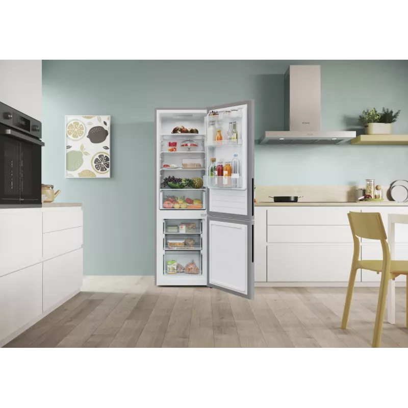Candy City Combi CCT3L517ES A libera installazione 260 L argento