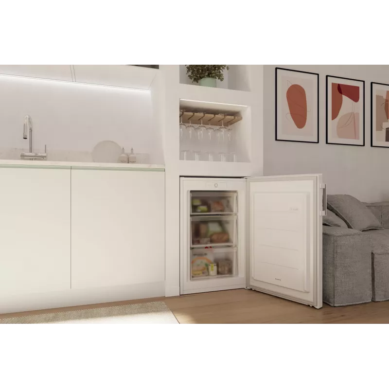 Candy CNUQ2L58EWH Congelatore a libera installazione 90 L bianco