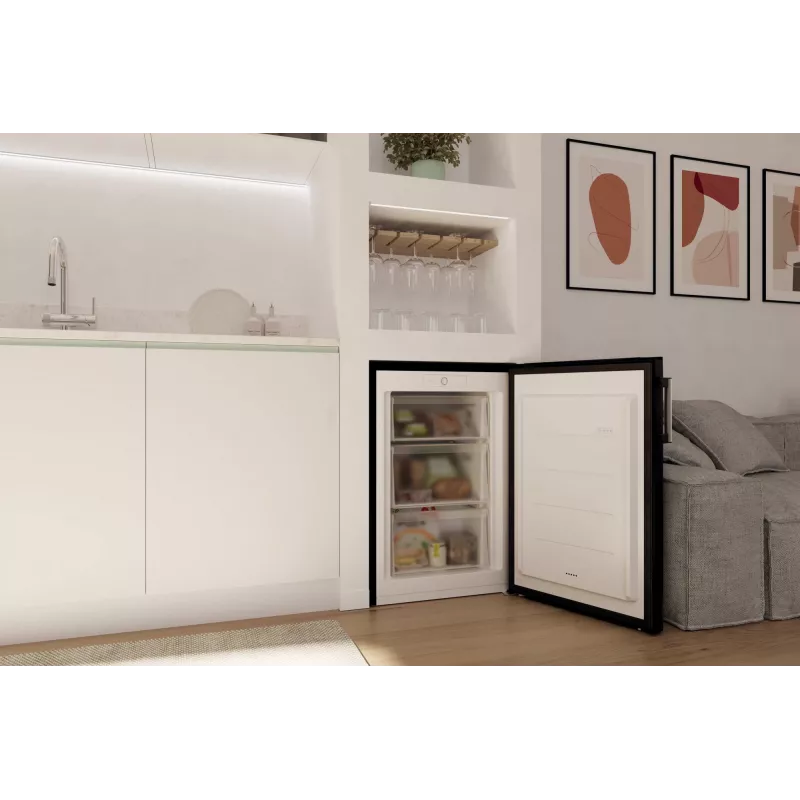 Candy CNUQ2L58EBH Congelatore a libera installazione 90 L nero