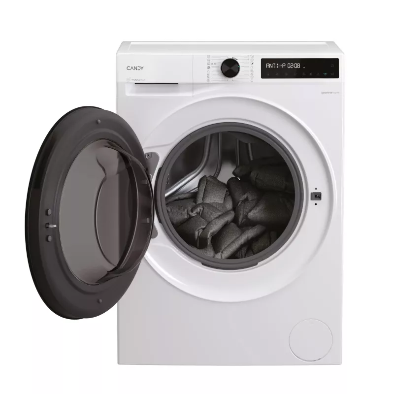 Candy BWR 485SBL6-S Lavasciuga a libera installazione a carica frontale bianco