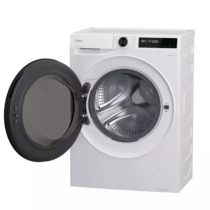 Candy BWR 485SBL6-S Lavasciuga a libera installazione a carica frontale bianco