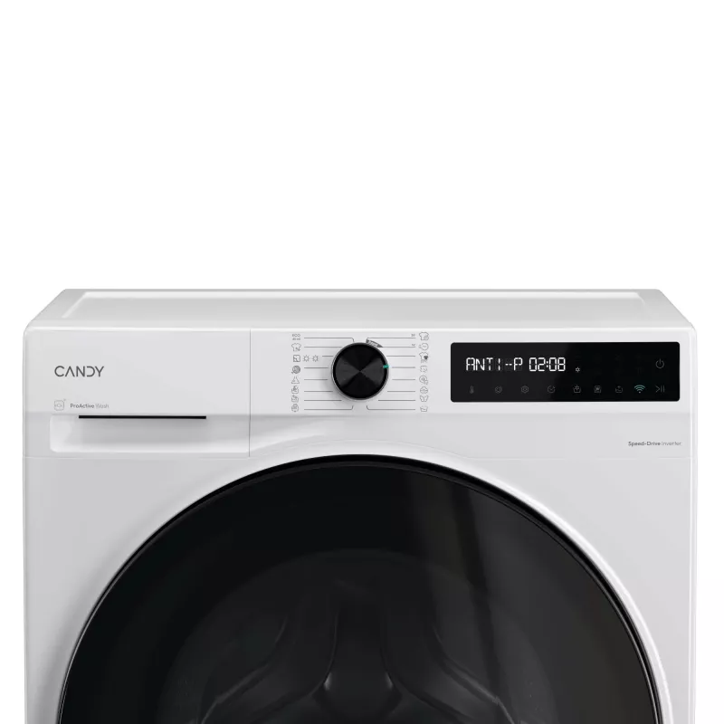 Candy BWR 485SBL6-S Lavasciuga a libera installazione a carica frontale bianco