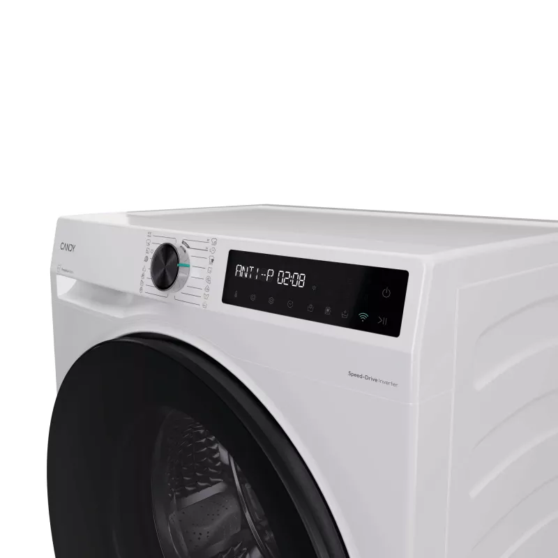 Candy BWR 485SBL6-S Lavasciuga a libera installazione a carica frontale bianco