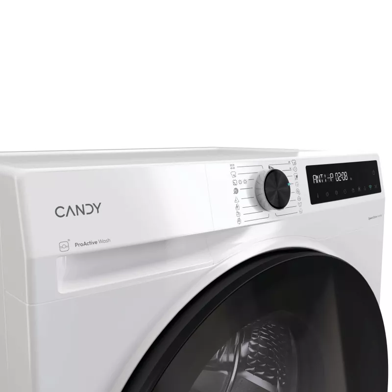 Candy BWR 485SBL6-S Lavasciuga a libera installazione a carica frontale bianco