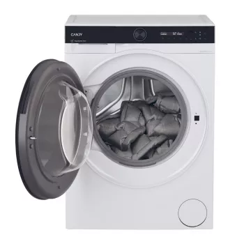 Candy BWS 485SB8-S Lavasciuga a libera installazione a carica frontale bianco