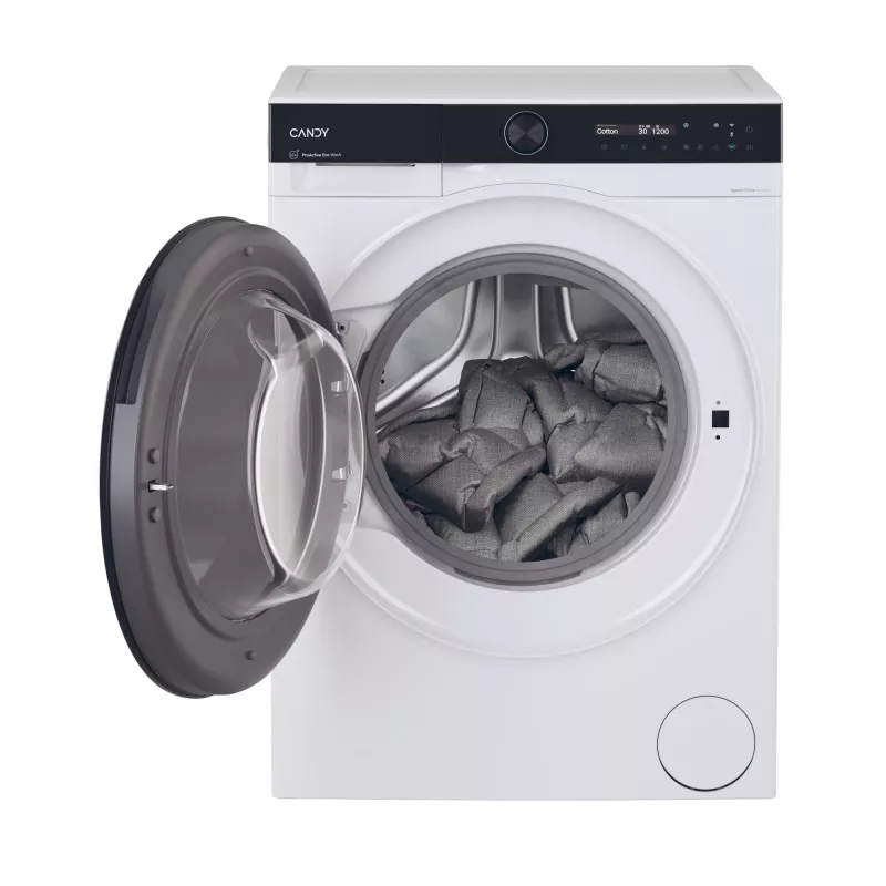 Candy BS 49B9-S Lavatrice a carica frontale 9 kg 1400 giri/min nero, bianco