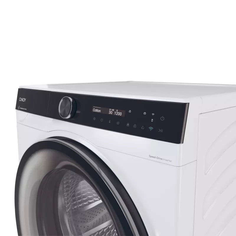 Candy BS 49B9-S Lavatrice a carica frontale 9 kg 1400 giri/min nero, bianco