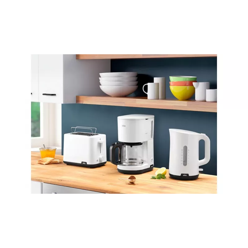 Braun HT1010WH 8 2 fette 900 W Bianco