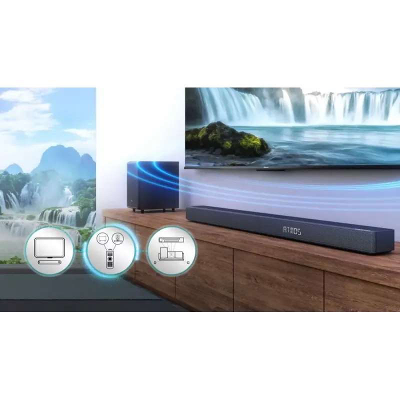 Soundbar Hisense AX3120G 3.1.2 canali 360W RMS