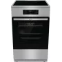 Gorenje 740742 Cucina a libera installazione Cucina elettrica induzione a zone Nero, Acciaio inox