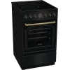 Gorenje GECS5B70CLB Piano cottura elettrico a induzione freestanding nero