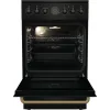 Gorenje GECS5B70CLB Piano cottura elettrico a induzione freestanding nero