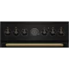 Gorenje GECS5B70CLB Piano cottura elettrico a induzione freestanding nero