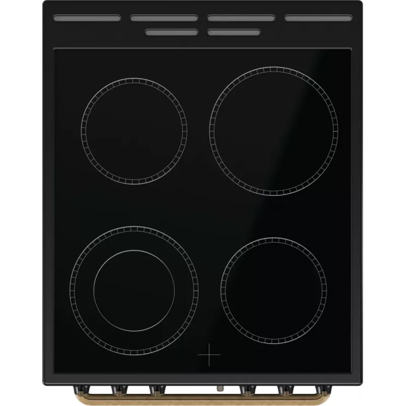 Gorenje GECS5B70CLB Piano cottura elettrico a induzione freestanding nero
